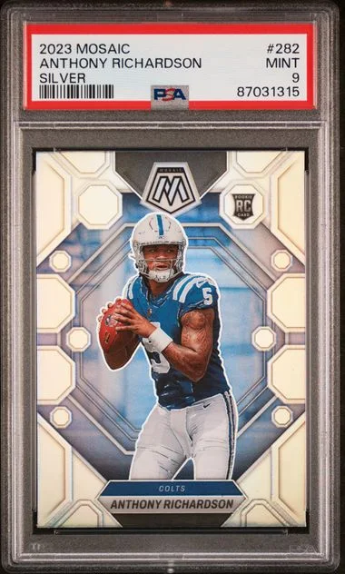 2023 Panini Mosaic Anthony Richardson Silver #282 card image
