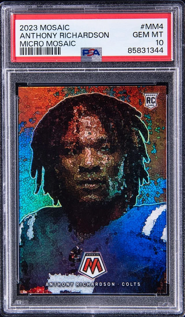 2023 Panini Mosaic Anthony Richardson Micro Mosaic #MM-4 card image
