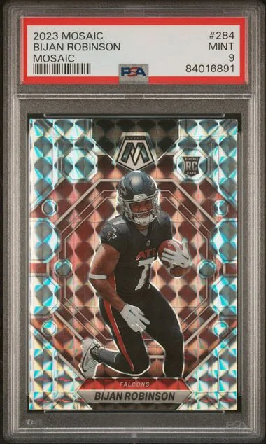 2023 Panini Mosaic Bijan Robinson #284 card image