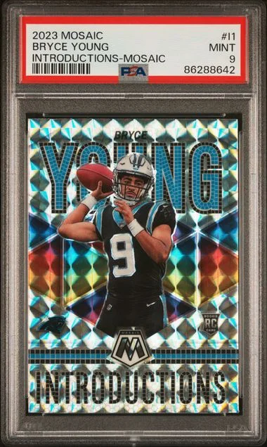 2023 Panini Mosaic Bryce Young Introductions Mosaic #I1 card image