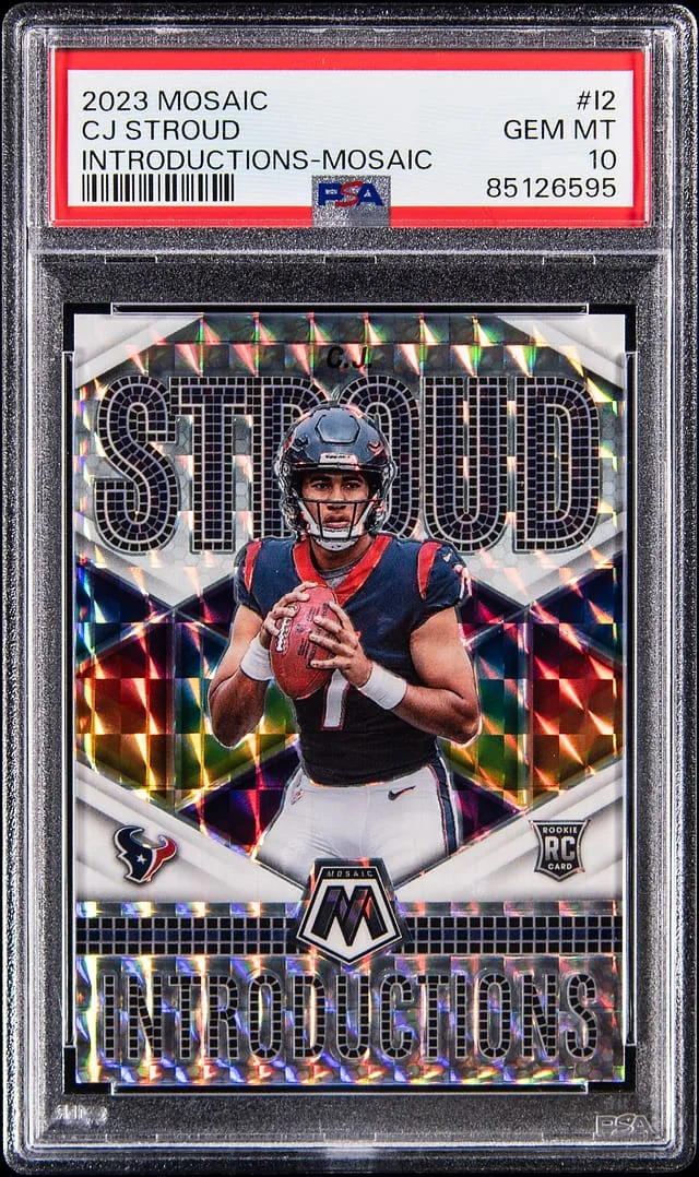2023 Panini Mosaic CJ Stroud Introductions Mosaic #I-2 card image