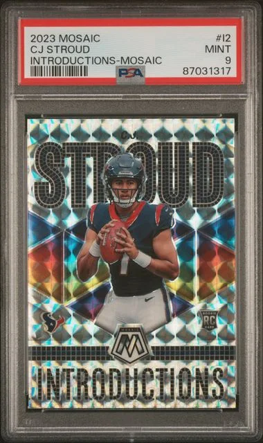 2023 Panini Mosaic C.J. Stroud Introductions Mosaic #I2 card image