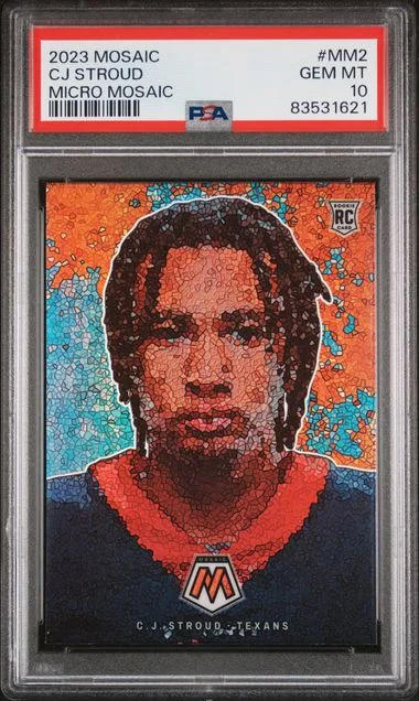 2023 Panini Mosaic C.J. Stroud Micro Mosaic #MM2 card image