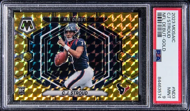 2023 Panini Mosaic CJ Stroud NFL Debut #ND-3 card image