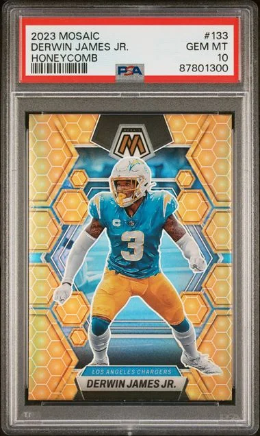 2023 Panini Mosaic Derwin James Jr. Honeycomb #133 card image
