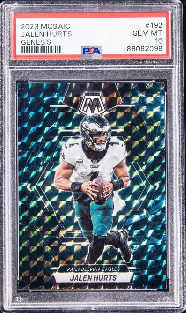 2023 Panini Mosaic Jalen Hurts Genesis #192 card image