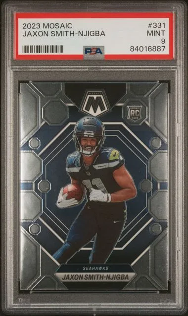 2023 Panini Mosaic Jaxon Smith-Njigba #331 card image