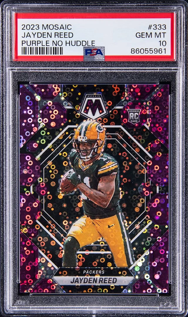 2023 Panini Mosaic Jayden Reed Honeycomb #333 card image