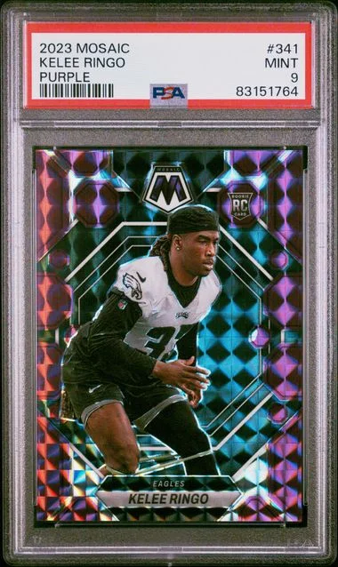 2023 Panini Mosaic Kelee Ringo Purple #341 card image