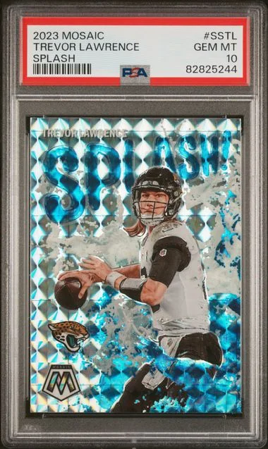 2023 Panini Mosaic Splash Sstl Trevor Lawrence #no-number card image