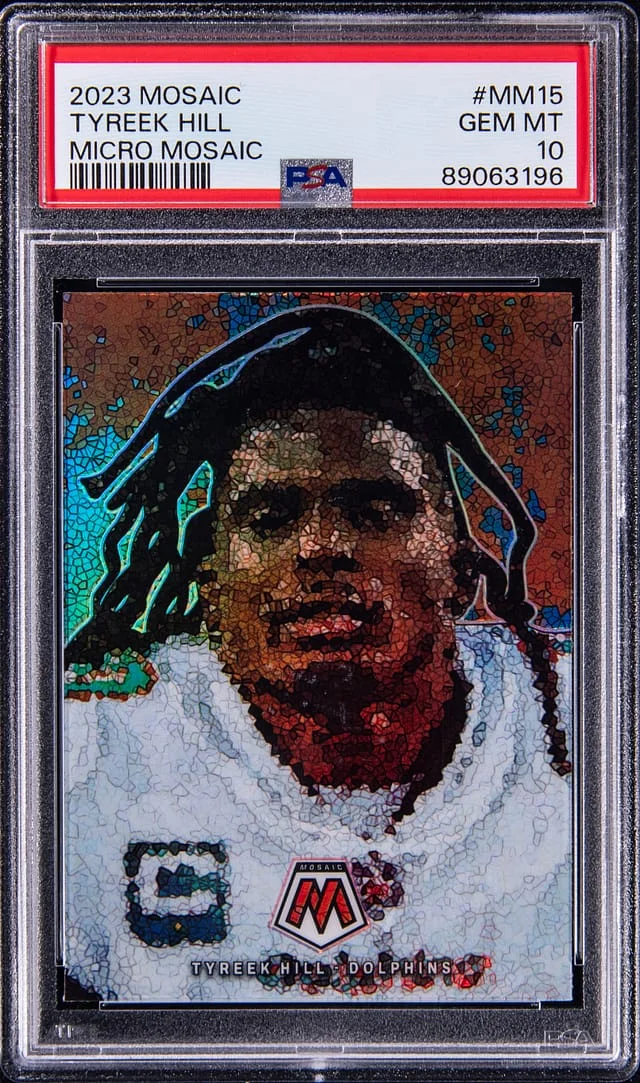 2023 Panini Mosaic Tyreek Hill Micro Mosaic #MM-15 card image
