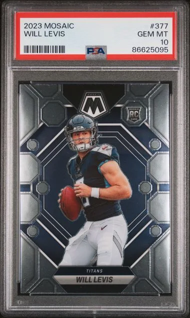 2023 Panini Mosaic Will Levis #377 card image