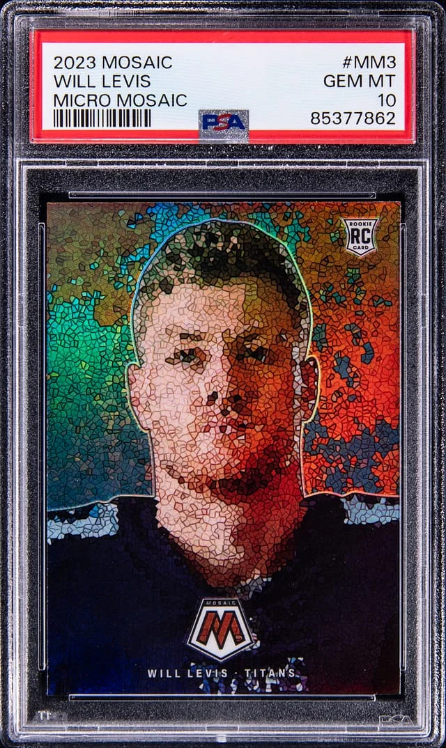 2023 Panini Mosaic Will Levis Micro Mosaic #MM3 card image