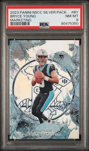 2023 Panini National Silver Packs Marketing By Bryce Young #no-number card image
