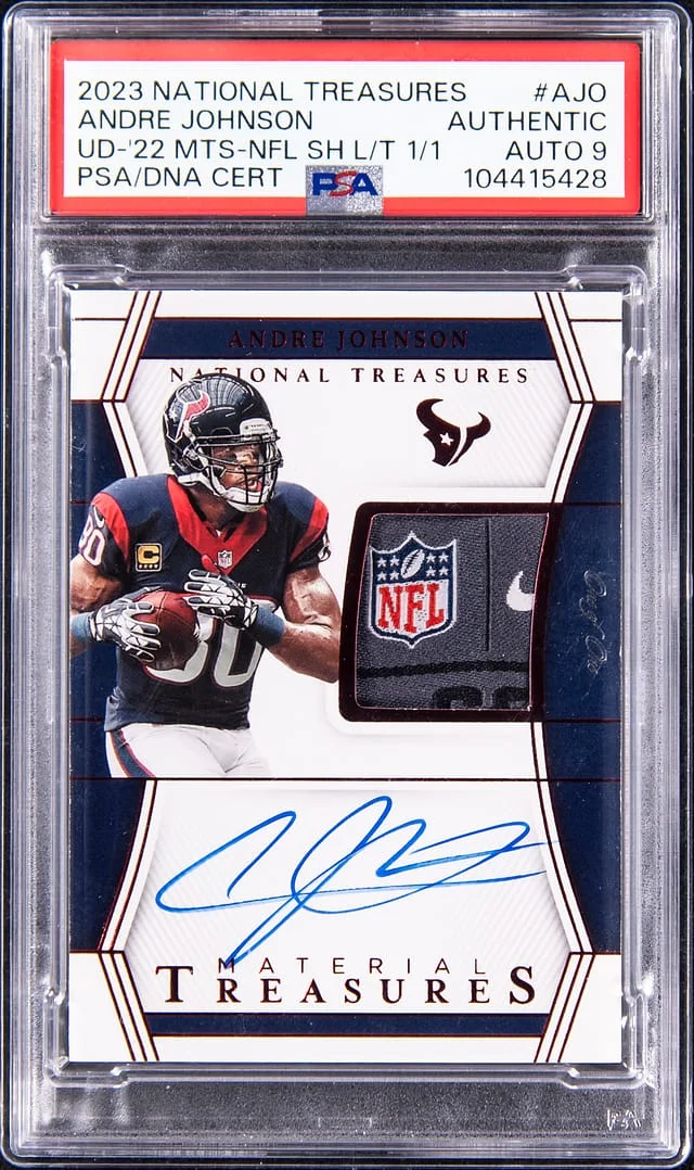 2023 Panini National Treasures Update '22 Materials NFL Shield Laundry #no-number card image