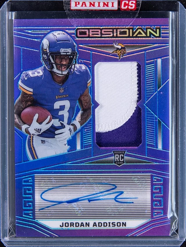 2023 Panini Obsidian Jordan Addison #210 card image