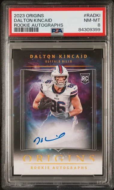 2023 Panini Origins Autographs Radki Dalton Kincaid #no-number card image