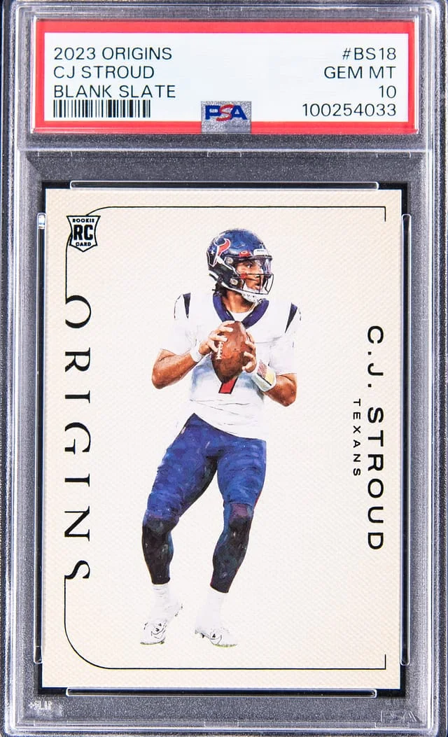2023 Panini Origins C.J. Stroud Blank Slate #BS-18 card image