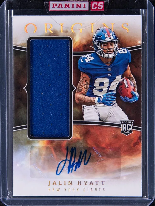 2023 Panini Origins Jalin Hyatt Jumbo Jersey Autographs #RJJA-JH card image