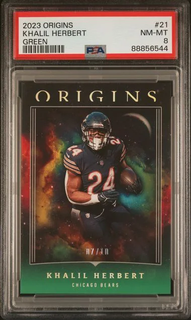 2023 Panini Origins Khalil Herbert Green #21 card image