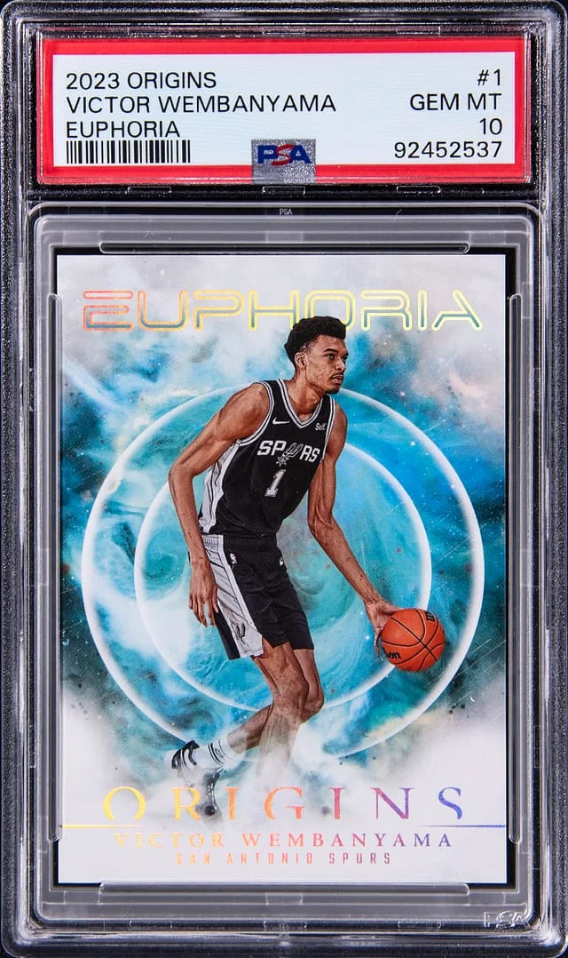 2023 Panini Origins Victor Wembanyama Euphoria #1 card image