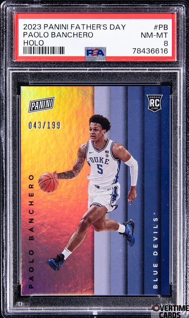 2023 Panini Paolo Banchero Father's Day Autograph #PB card image