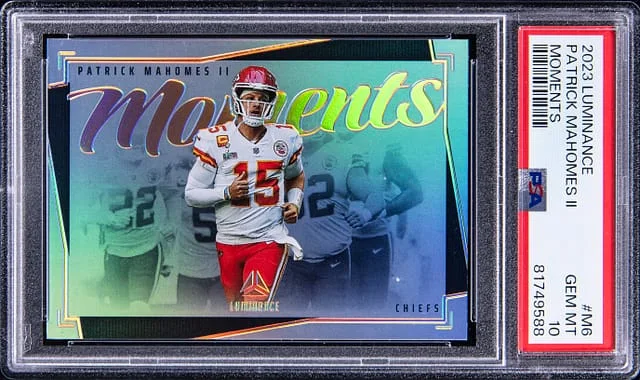 2023 Panini Patrick Mahomes Ii Luminance Moments #M6 card image