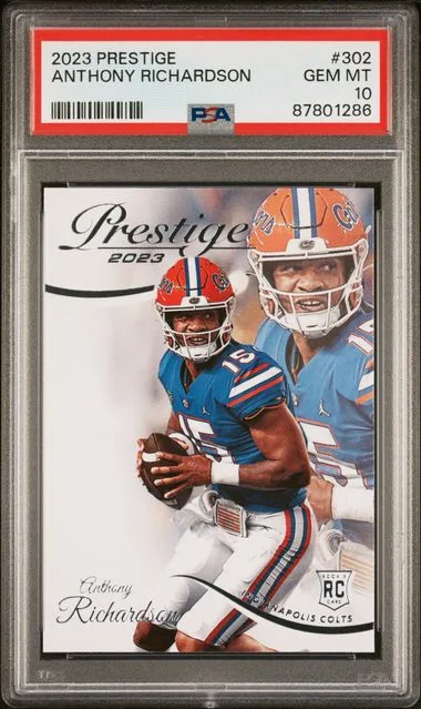 2023 Panini Prestige Anthony Richardson #302 card image