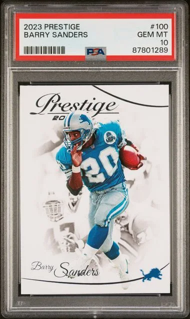 2023 Panini Prestige Barry Sanders #100 card image