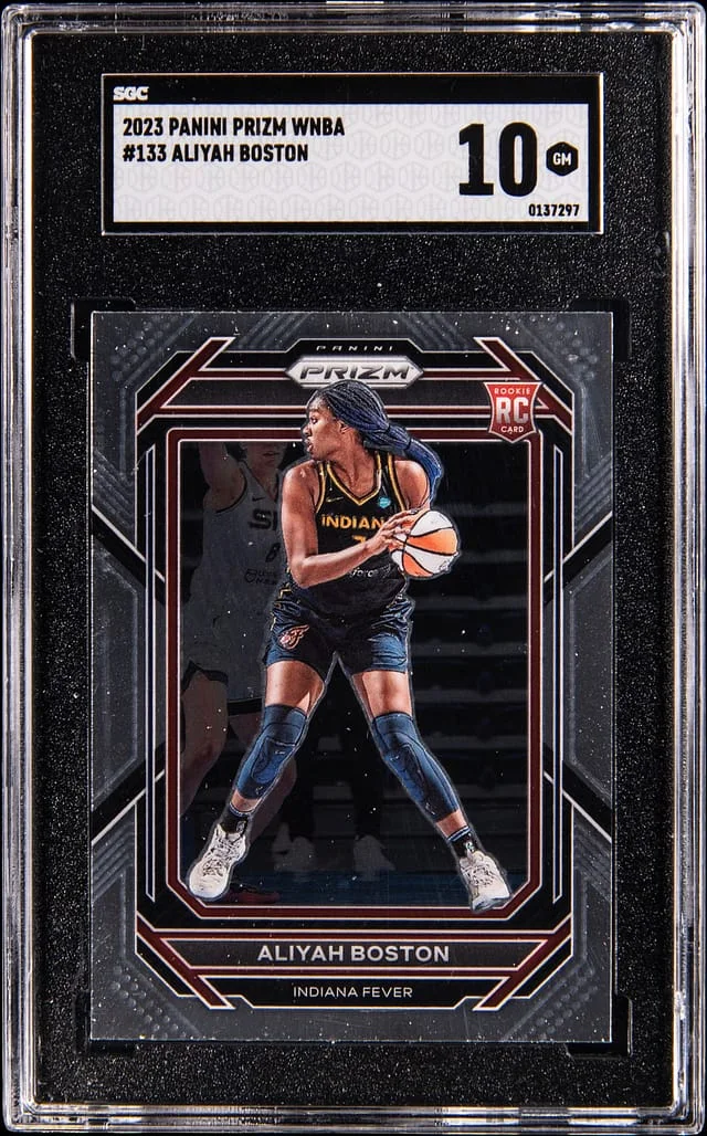 2023 Panini Prizm Aliyah Boston WNBA #133 card image