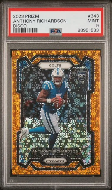 2023 Panini Prizm Anthony Richardson Pink #343 card image