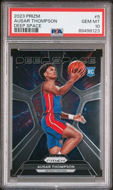 2023 Panini Prizm Ausar Thompson Deep Space #5 card image