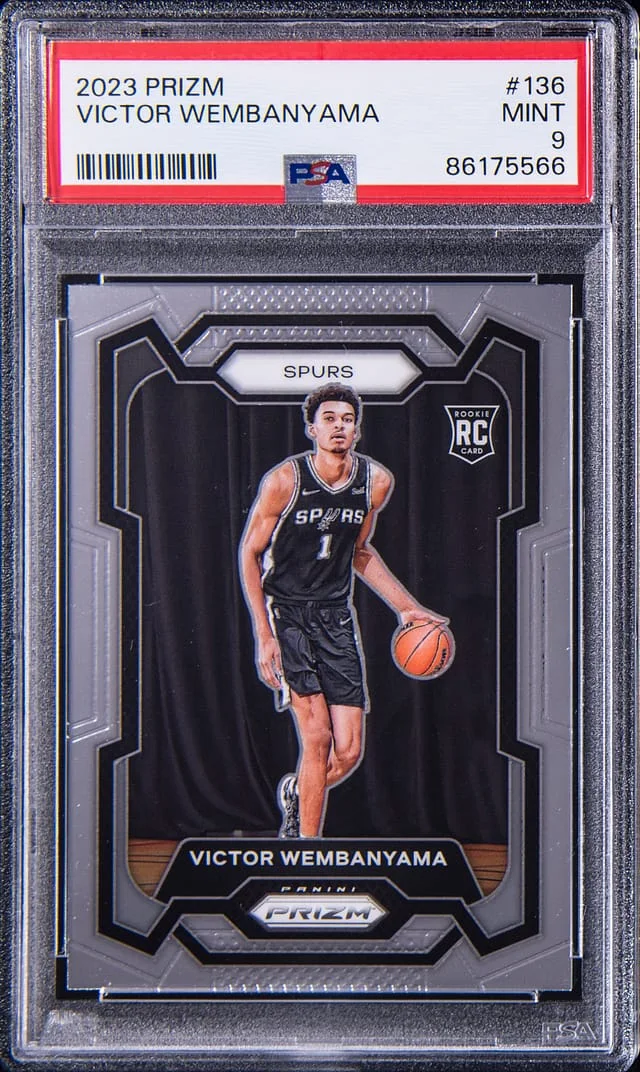 2023 Panini Prizm Basketball Victor Wembanyama #136 card image