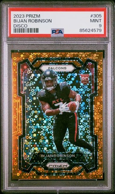 2023 Panini Prizm Bijan Robinson Silver #305 card image