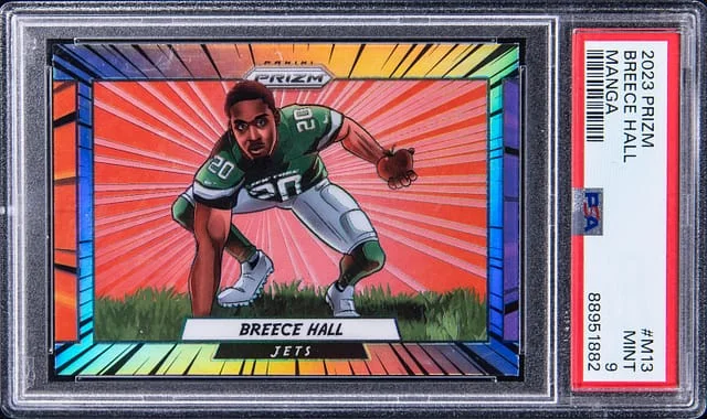 2023 Panini Prizm Breece Hall Manga #M-13 card image