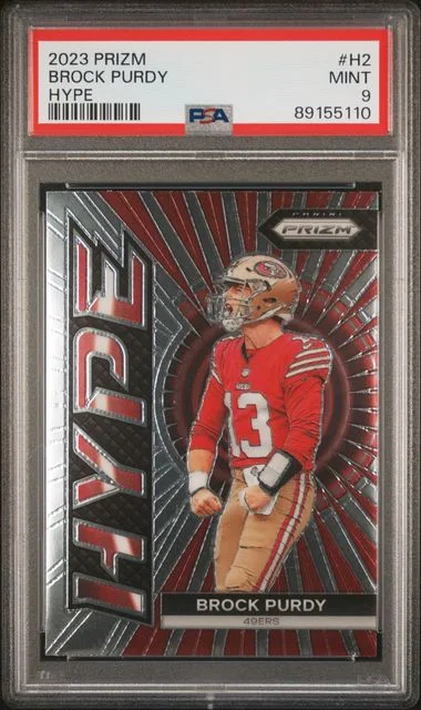 2023 Panini Prizm Brock Purdy Emergent No Huddle #H2 card image
