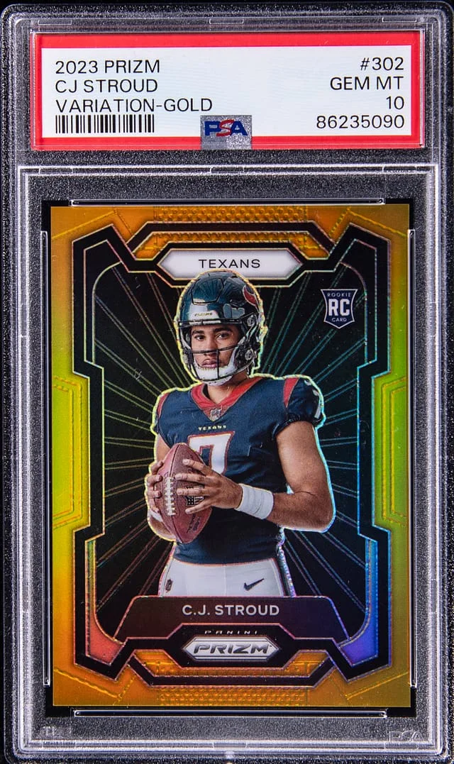 2023 Panini Prizm C.J. Stroud Variation Mojo #302 card image
