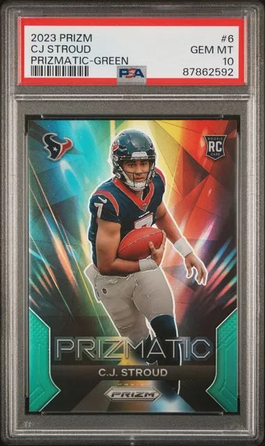 2023 Panini Prizm C.J. Stroud Prizmatic #6 card image