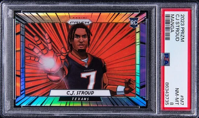2023 Panini Prizm C.J. Stroud Manga #M-7 card image
