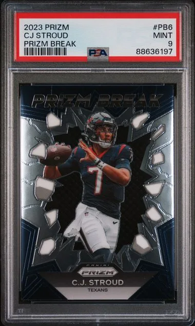 2023 Panini Prizm C.J. Stroud Prizm Break #PB6 card image