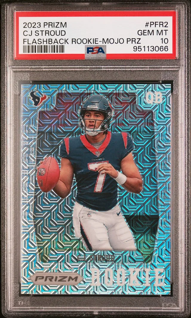 2023 Panini Prizm CJ Stroud Flashback Mojo Prizm #PFR2 card image