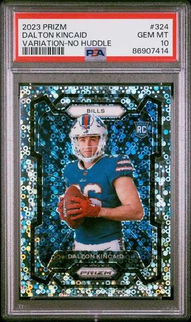 2023 Panini Prizm Dalton Kincaid No Huddle #324 card image