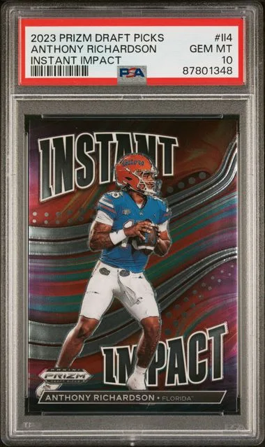 2023 Panini Prizm Draft Picks Anthony Richardson Instant Impact #II4 card image