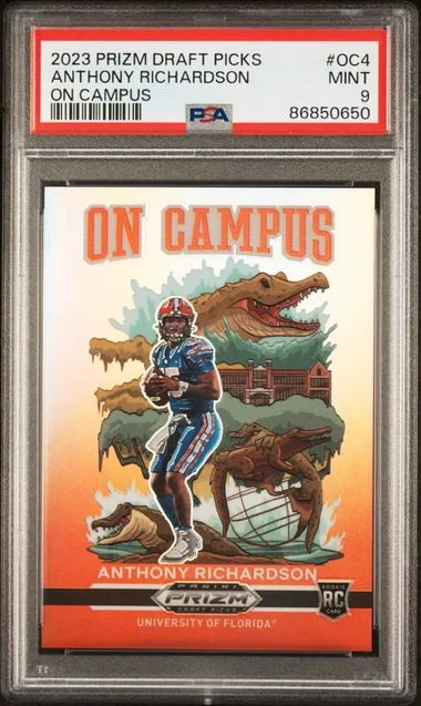 2023 Panini Prizm Draft Picks Anthony Richardson On Campus #OC4 card image