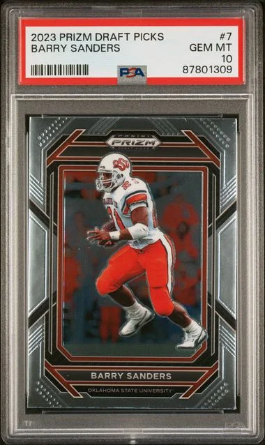 2023 Panini Prizm Draft Picks Barry Sanders #7 card image