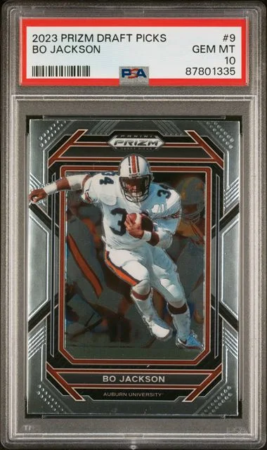 2023 Panini Prizm Draft Picks Bo Jackson #9 card image
