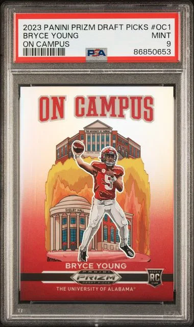 2023 Panini Prizm Draft Picks Bryce Young On Campus #OC1 card image
