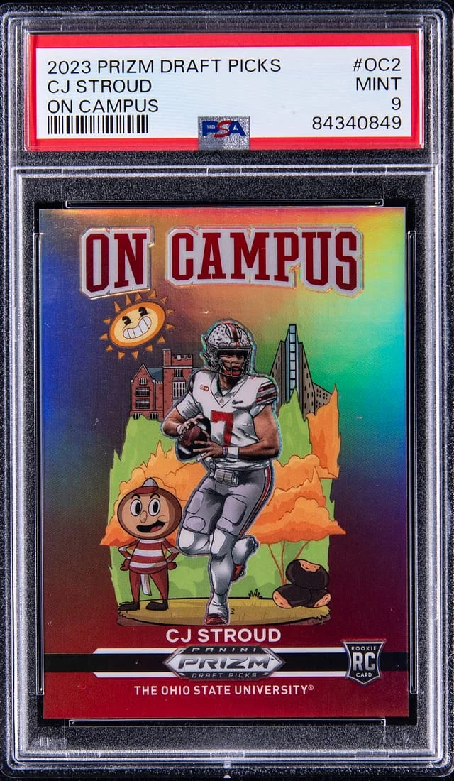 2023 Panini Prizm Draft Picks Cj Stroud On Campus #OC2 card image