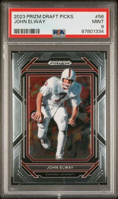 2023 Panini Prizm Draft Picks John Elway #56 card image