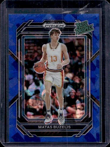 2023 Panini Prizm Draft Picks Matas Buzelis Rated Prospect #3 card image